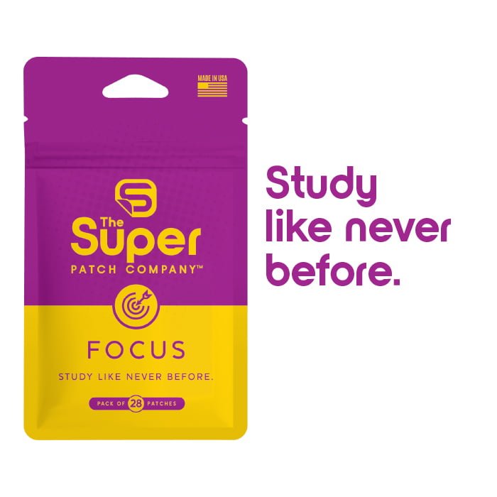 Cognitive performance support - Focus Super Patch, 28 pack